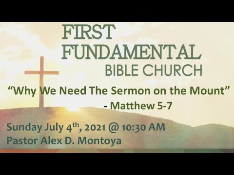 FFBC LiveStream Sunday 10:30am - July 4, 2021