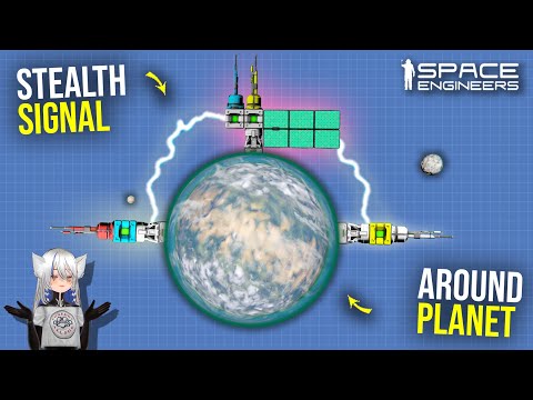 This Sends Stealth Signal Beyond Antenna Max Range, Space Engineers
