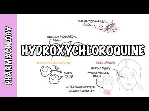 Hydroxychloroquine (DMARD) - Pharmacology, Mechanism of Action, Indication, Side Effects