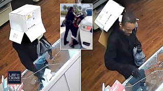 Box Wearing Thief Blows Cover During Robbery Cries for His Mama When Cop Arrests Him Mp4 3GP & Mp3