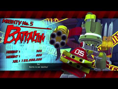 Mighty No.9. pt4. Military Base/ Battalion. Full walkthrough.