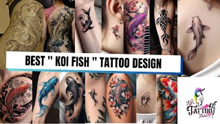 Beautiful Koi Fish Tattoo Designs 2025 | Realistic Koi Fish Tattoo Ideas | Colorful Koi Fish Tattoo