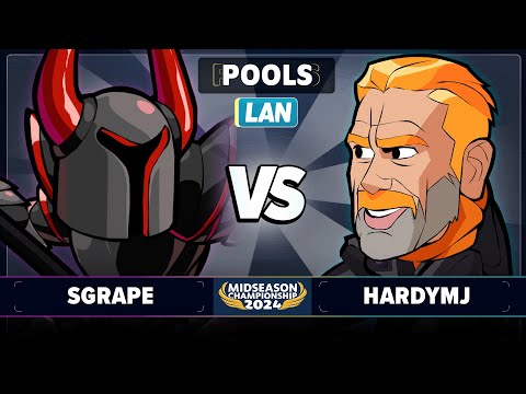 Hardymj vs Sgrape - Pools - Brawlhalla Midseason Championship 2024 - LAN 1v1
