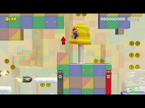 Clamber Kingdom by Pango :) 🍄Super Mario Maker 2 ✹Switch✹ #cav