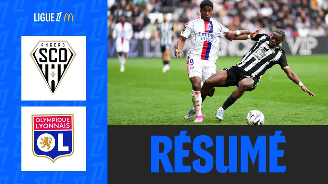 Angers vs Olympique Lyonnais Highlights