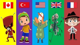Cartoons From Different Countries | Pt.60