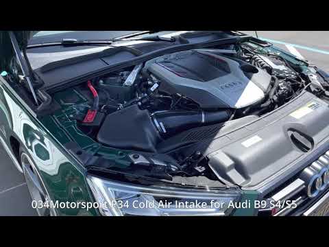 Sound Clips: 034Motorsport P34 Cold Air Intake for Audi B9 S4/S5