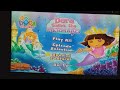 Dora The Explorer Dora Saves The Mermaids 2007 DVD Menu Walkthrough