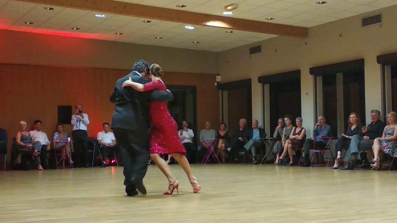 Sandra Messina & Ricardo Calvo à St Malo -  oct 2018 milonga