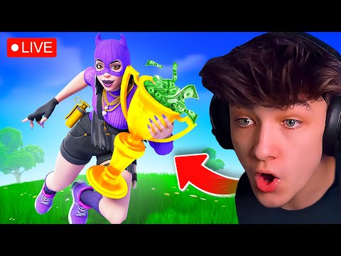 🔴LIVE! - SOLO SERIES *FINALS* DAY 1! (Fortnite Tournament)