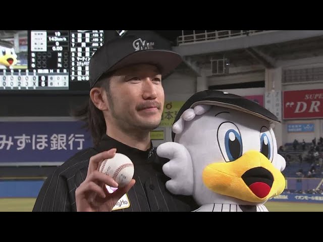 マリーンズ・石川歩投手ヒーローインタビュー 4月8日 千葉ロッテマリーンズ 対 オリックス・バファローズ