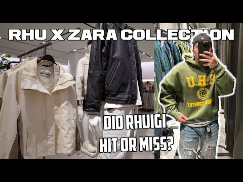RHUGI x Zara Shopping RHU VLOG and Try On Haul
