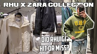 RHUGI x Zara Shopping RHU VLOG and Try On Haul