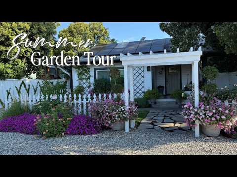 Small Town Cottage Garden Tour✨ || Visit Our Garden
