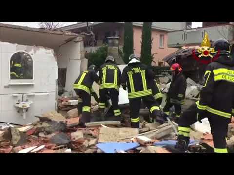 ESPLOSIONE A  QUARRATA: DISTRUTTO UN FABBRICATO