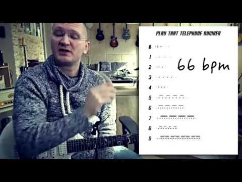 KILLER Rhythm Exercise - Play that telephone number !!!