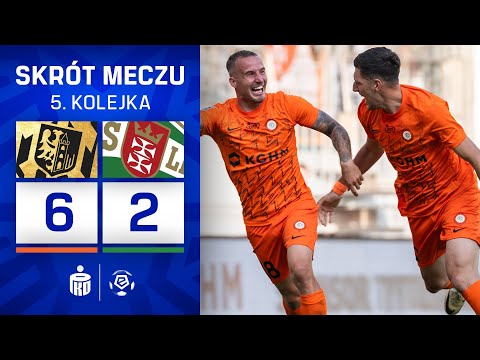Zagłębie - Lechia  | SKRÓT | Strzał, gol, powtórz! Miedziowi na szóstkę! | Ekstraklasa 2025/26