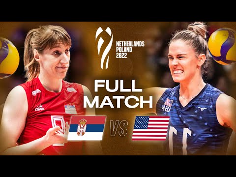 Serbia 🇷🇸 vs. USA 🇺🇸 - Semi Final | Women's World Championships 2022 | Full Match - Volleyball