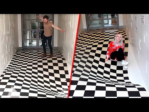 30 Illusionen, die man definitiv zweimal ansehen muss, um sie zu verstehen