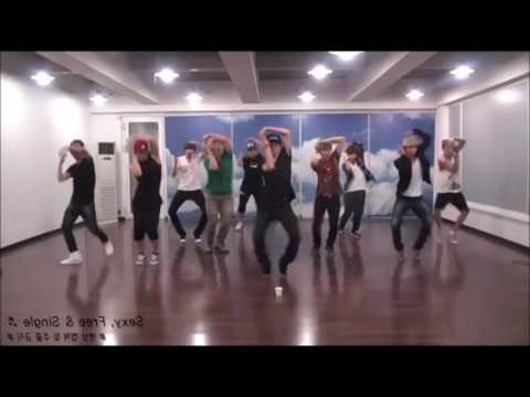 Super Junior - Sexy, Free & Single  (Dance Mirror)