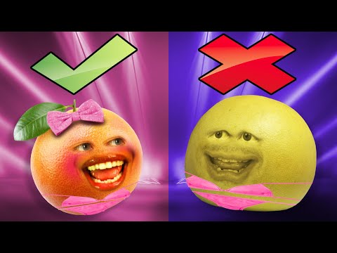 惱人的橙色--誰穿的更好的挑戰？ (Annoying Orange - Who Wore it Better Challenge?)