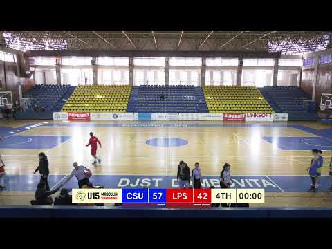 Turneul Final CN U15M: CSU Sibiu - LPS Bihorul CSM Oradea
