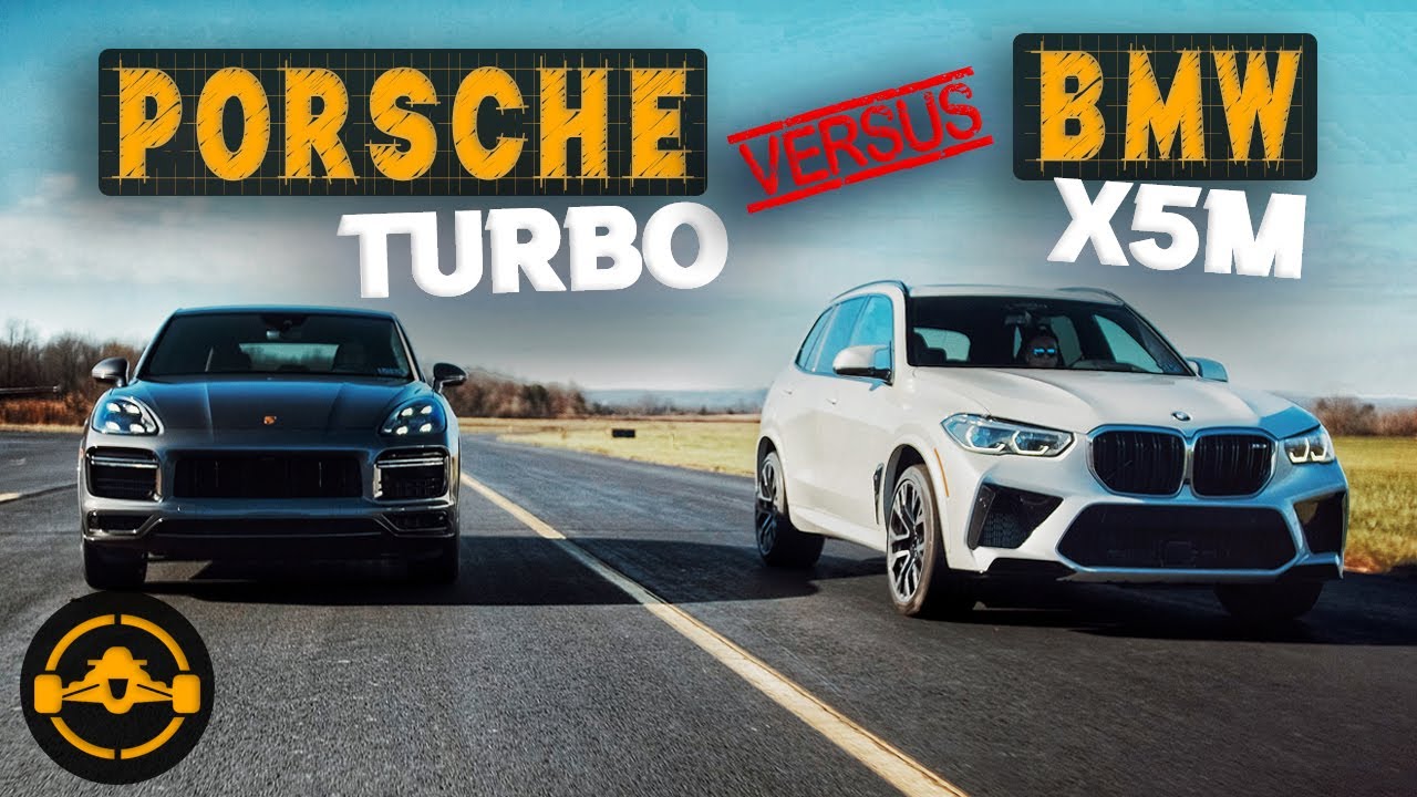 BMW X5 M vs. Porsche Cayenne Turbo Coupe vs. X6 M50i Motley Crew