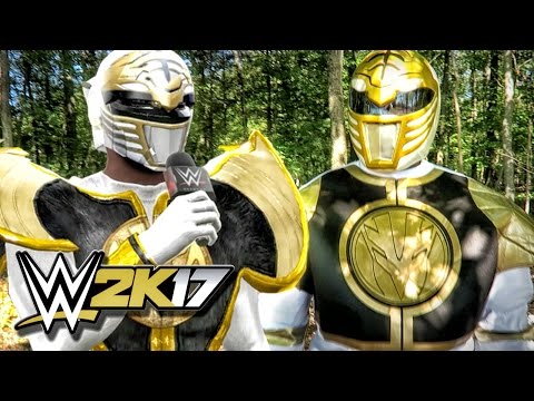 WWE 2K17 MY CAREER GAMEPLAY - POWER RANGER IRL PROMO & 1ST MATCH! Ep. 1