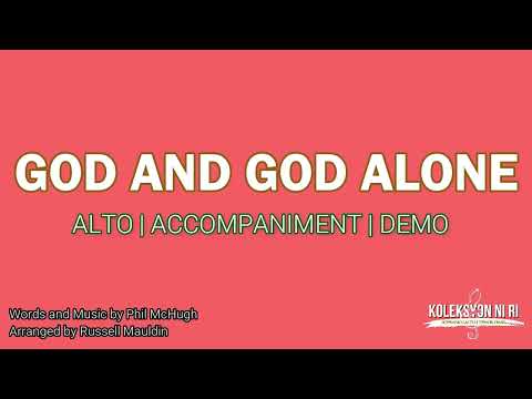God and God Alone | Alto | Vocal Guide by Sis. Jonah Manipon