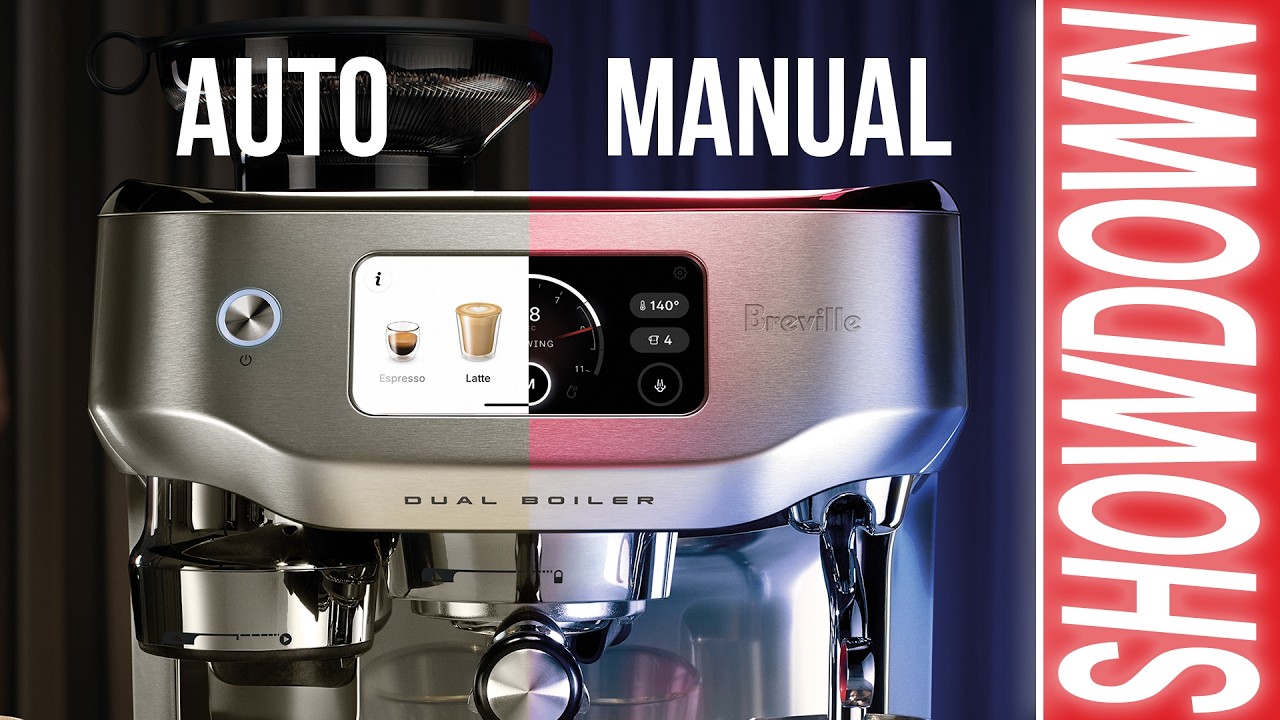Breville Oracle Dual Boiler Automatic Vs Manual Mode | SHOWDOWN