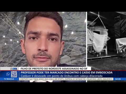 DF ALERTA - Professor pode ter marcado encontro e caído em emboscada