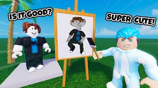 Download lagu Starving Artist | ROBLOX | DRAWING MO KAPALIT ROBUX KO! mp3