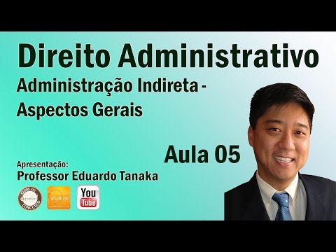 Administrative Law - Class 05 (Indirect Administration - General Aspects)
