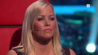 Nicholas E  Carlie   We Are Young Blind Audition The Voice Norway 2015