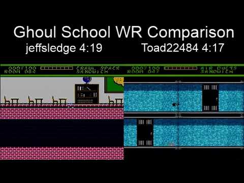 Ghoul School WR Comparison