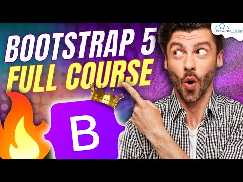 Bootstrap 5 Tutorial for Beginners | Bootstrap CSS Framework Full Course - FREE 🔥
