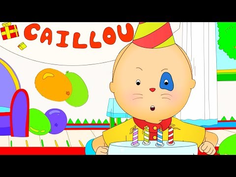 Caillou en Français |  L'anniversaire de Caillou | dessin animé en entier | NOUVEL ÉPISODE 2017