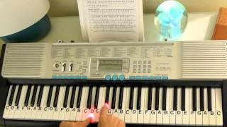 How to Play ~ We Wish You a Merry Christmas ~ Christmas Song ~ LetterNotePlayer ©