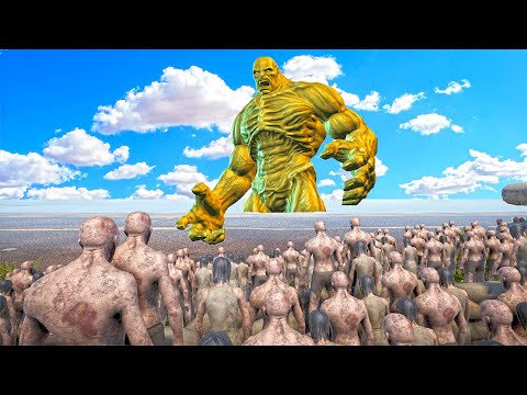 10 MILLION Zombies Allied Forces Vs GIANT ABOMINATION  | Ultimate Epic Battle Simulator 2