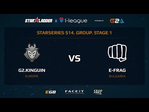 G2 vs E-Frag - Map 1 - Dust 2 (SL i-League StarSeries XIV)