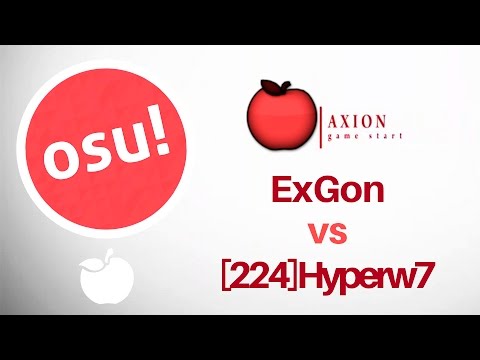 ExGon vs  [224]Hyperw7 // sakuzyo - AXION [Red Light ~CtB~] +HD,HR