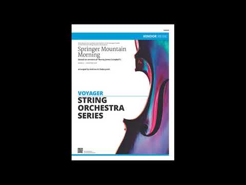 Springer Mountain Morning arranged by Andrew H. Dabczynski