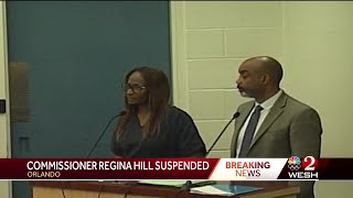 Gov. DeSantis suspends Orlando City Commissioner Regina Hill following her arrest