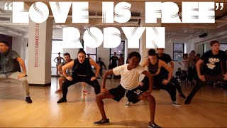 Love Is Free Robyn Choreography by Derek Mitchell at Broadway Dance Center