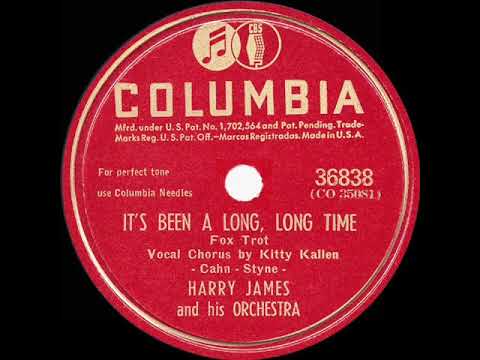 1945 HITS ARCHIVE: It’s Been A Long Long Time - Harry James (Kitty Kallen, vocal) (orig #1 version)