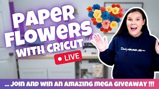 🌼 How to Make Paper Flowers With Cricut