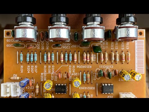 DIY a tone control with bass middle treble| The Baxandall tone control