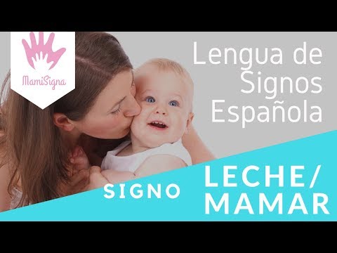Cómo signar Amamantar en LSE