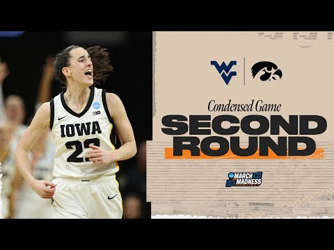 Iowa vs. West Virginia - Second Round NCAA tournament extended highlights