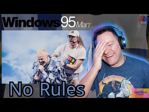 AMERICAN Reacts to Windows95man - No Rules 🇫🇮 Music Video & LIVE | Finland Eurovision 2024!